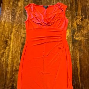 Fitted Knee-Length Ralph Lauren Dress